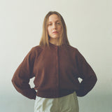 Barranco Knit Cardigan Chocolat