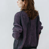 Brooke Sweater Anthracite-Pink