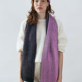 Brooke Scarf Anthracite-Pink