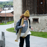 Brooke Scarf Moss Green-Ecru