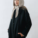 Paloma Maxi Coat Black