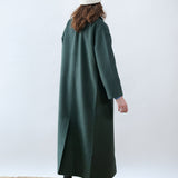 Paloma Maxi Coat Forrest Green