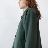 Paloma Maxi Coat Forrest Green