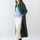 Paloma Maxi Coat Forrest Green