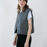 Louis Vest Anthracite - Black