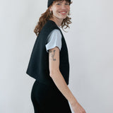 Louis Vest Anthracite - Black