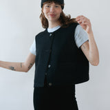 Louis Vest Anthracite - Black