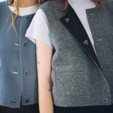 Louis Vest Anthracite - Black