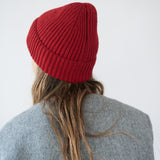Karla Beanie Pomegranate