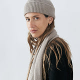 Ben Cashmere Beanie Greige