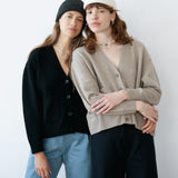 Giorgia Cashmere Cardigan Black