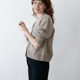 Giorgia Cashmere Cardigan Greige