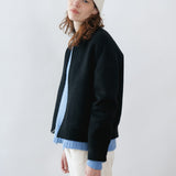 Eleanor Reversible Jacket Anthracite - Black