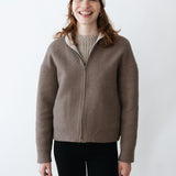 Eleanor Reversible Jacket Greige - Mokka