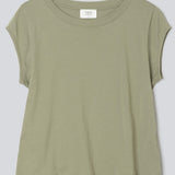 Isla Crew Tee Almond Green