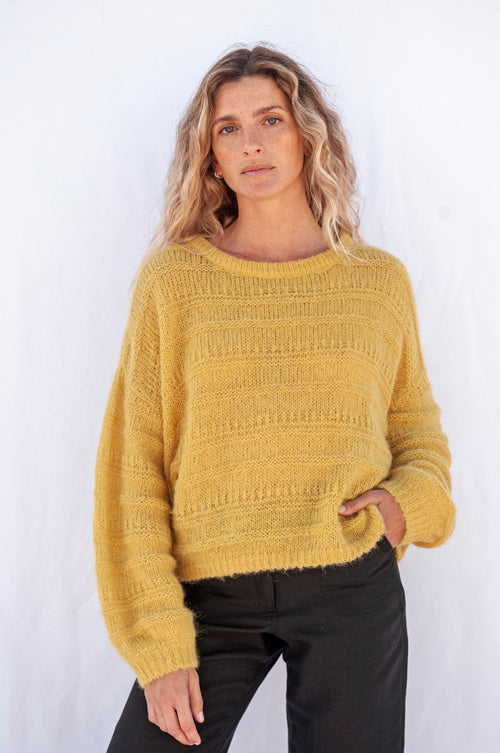 Juliet Sweater Daffodil Yellow