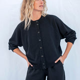 Barranco Knit Cardigan Black