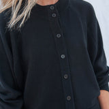 Barranco Knit Cardigan Black