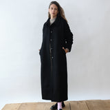 Paloma Maxi Coat Black