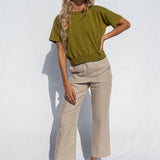 El Sur Knit Top Moss Green