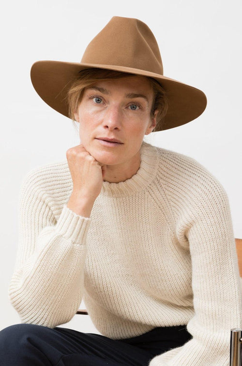 Wool Sombrero Gracia Camel