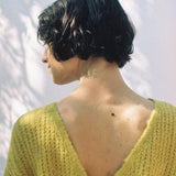 Vega Wrap Cardigan Mustard