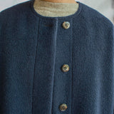 Winter Coat Lava Navy Blue