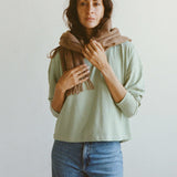 Paolo Recycled Alpaca Scarf Camel