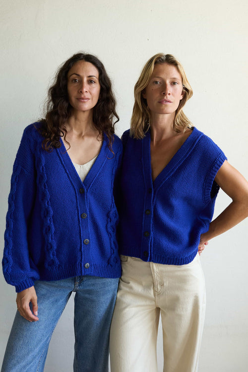 Nana Vest Electric Blue