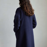 Winter Coat Lava Navy Blue