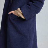 Winter Coat Lava Navy Blue