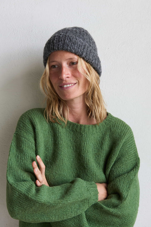 Laka Beanie mercury grey