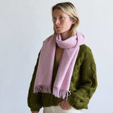 Paolo Recycled Alpaca Scarf Rosa
