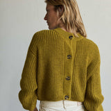 Tosca Reversible Cardigan Moss Green