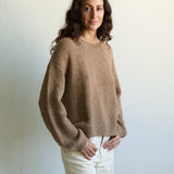 Lora Knit Sweater Undyed Camel
