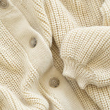 Tosca Reversible Cardigan Ecru