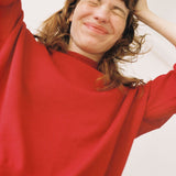 Arvo Knit Sweater Pomegranate