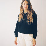 Vega Wrap Cardigan Black