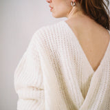 Vega Wrap Cardigan Ivory
