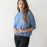 Arvo Knit Sweater Dolphinblue