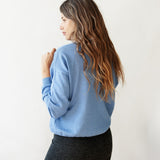 Arvo Knit Sweater Dolphinblue