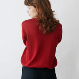 Arvo Knit Sweater Pomegranate