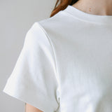 Ela Crop Top White