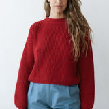 Tosca Reversible Cardigan Pomegranate