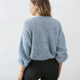 Vega Wrap Cardigan Cloudy Blue