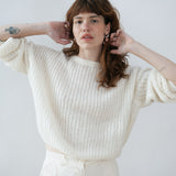 Vega Wrap Cardigan Ivory