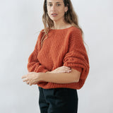 Vega Wrap Cardigan Ochre