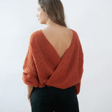 Vega Wrap Cardigan Ochre