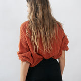 Vega Wrap Cardigan Ochre