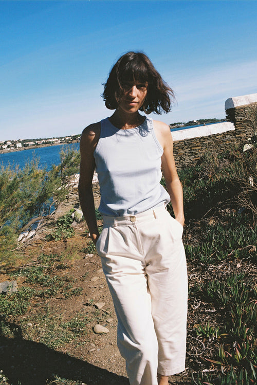 Jaro Trousers Ecru